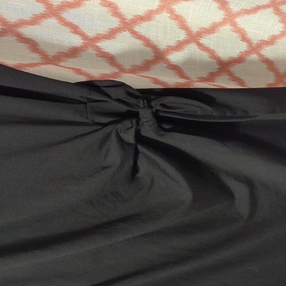 Black Tie Side Dress - Picture 4 of 5